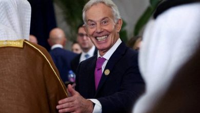 تونی بلر برای مذاکرات صلح غزه با مقامات حماس دیدار کرد