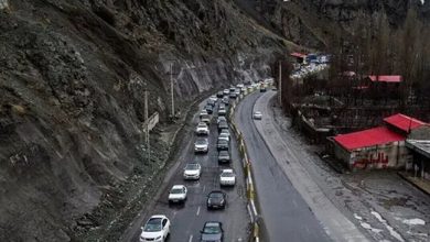 جاده چالوس و آزادراه تهران–شمال یک‌طرفه شد