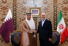 دیدار نخست وزیر قطر با قالیباف