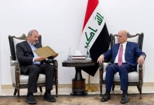 دیدار وزیر خارجه عراق و آل‌صادق با تاکید بر اهمیت ادامه تلاش‌های دیپلماتیک
