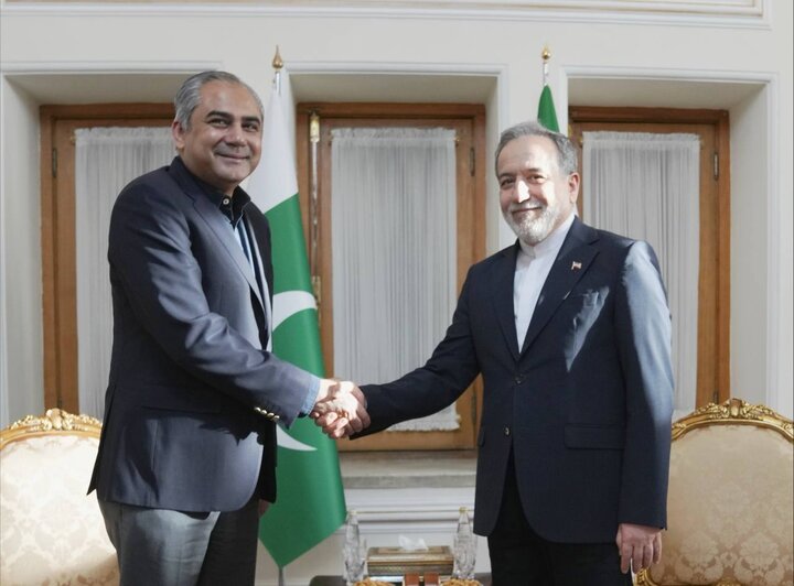 دیدار وزیر کشور پاکستان با عراقچی