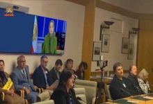 سرکرده گروهک تروریستی منافقین در پارلمان استرالیا!