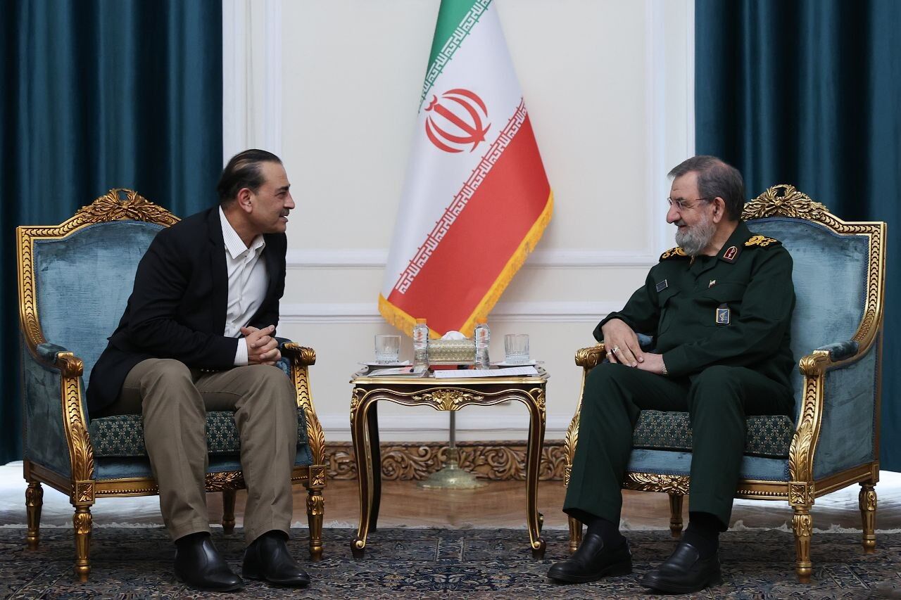 محسن رضایی و عاصم منیر