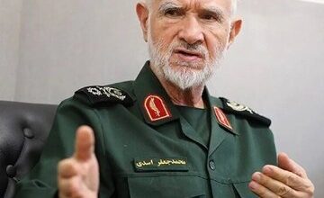 مقام سابق قرارگاه خاتم: هر تعرضی به ایران با سیلی محکم مواجه می‌شود