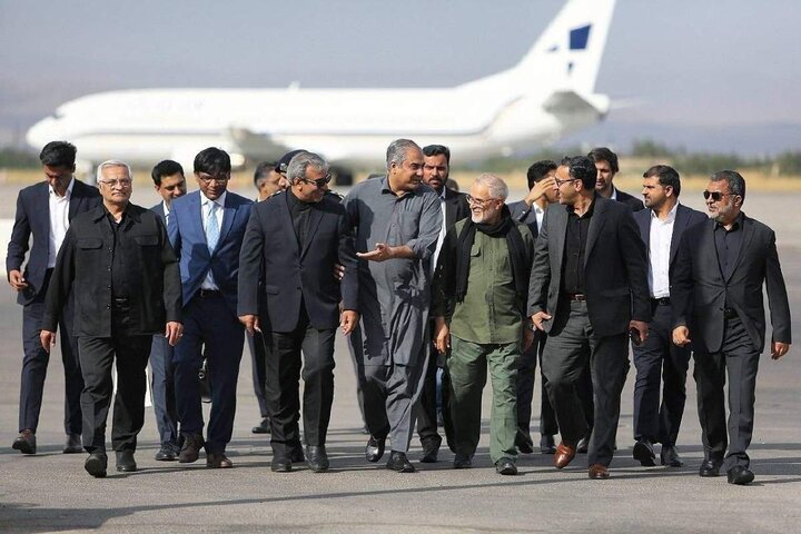 وزیر کشور پاکستان وارد مشهد شد