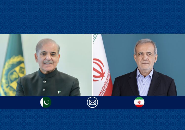 پزشکیان و شهباز شریف