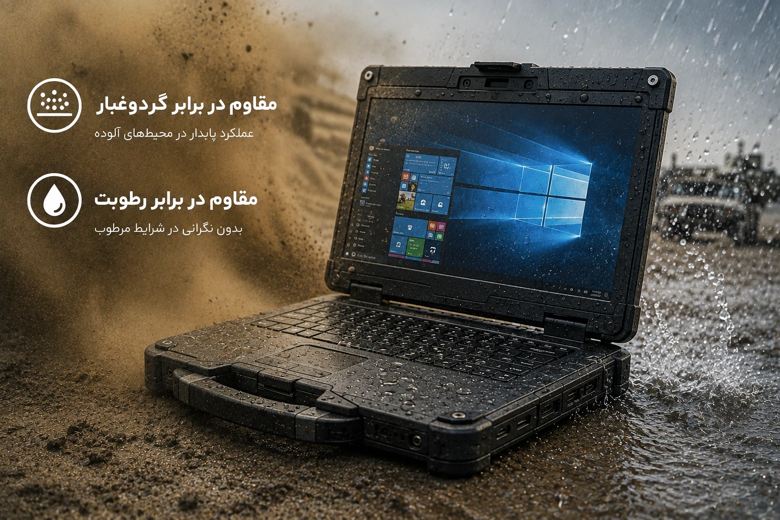 لپ تاپ صنعتی قوی