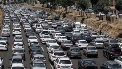 ترافیک سنگین در محورهای شمالی کشور