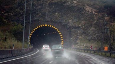 جاده چالوس و آزادراه تهران ـ شمال به دلیل شرایط جوی از ساعت ۱۷ مسدود می شود