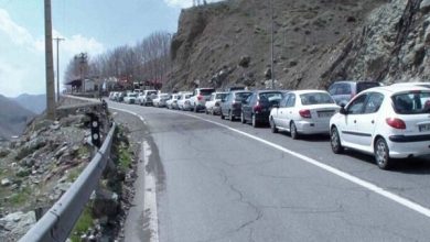 جاده چالوس یکطرفه شد