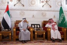 دیدار وزیر دفاع عربستان و معاون رئیس امارات در ریاض