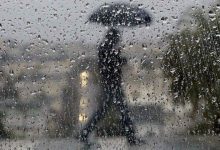 رگبار باران در شمال کشور/ وزش باد شدید و گردوخاک در مرکز و شرق