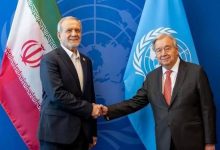 رئیس جمهوری با دبیرکل سازمان ملل دیدار و گفت وگو کرد