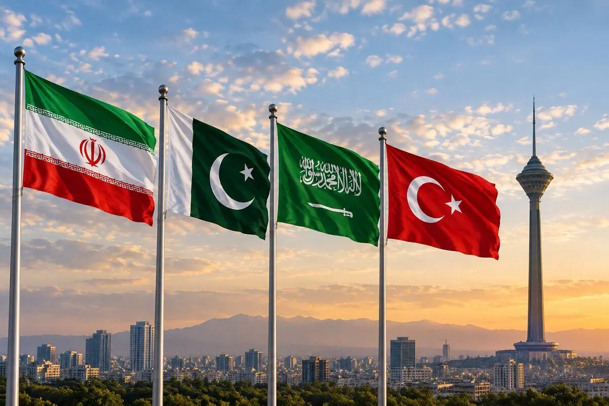 دیدار چهارجانبه مقامات پاکستان، عربستان، ترکیه و ایران برگزار شد