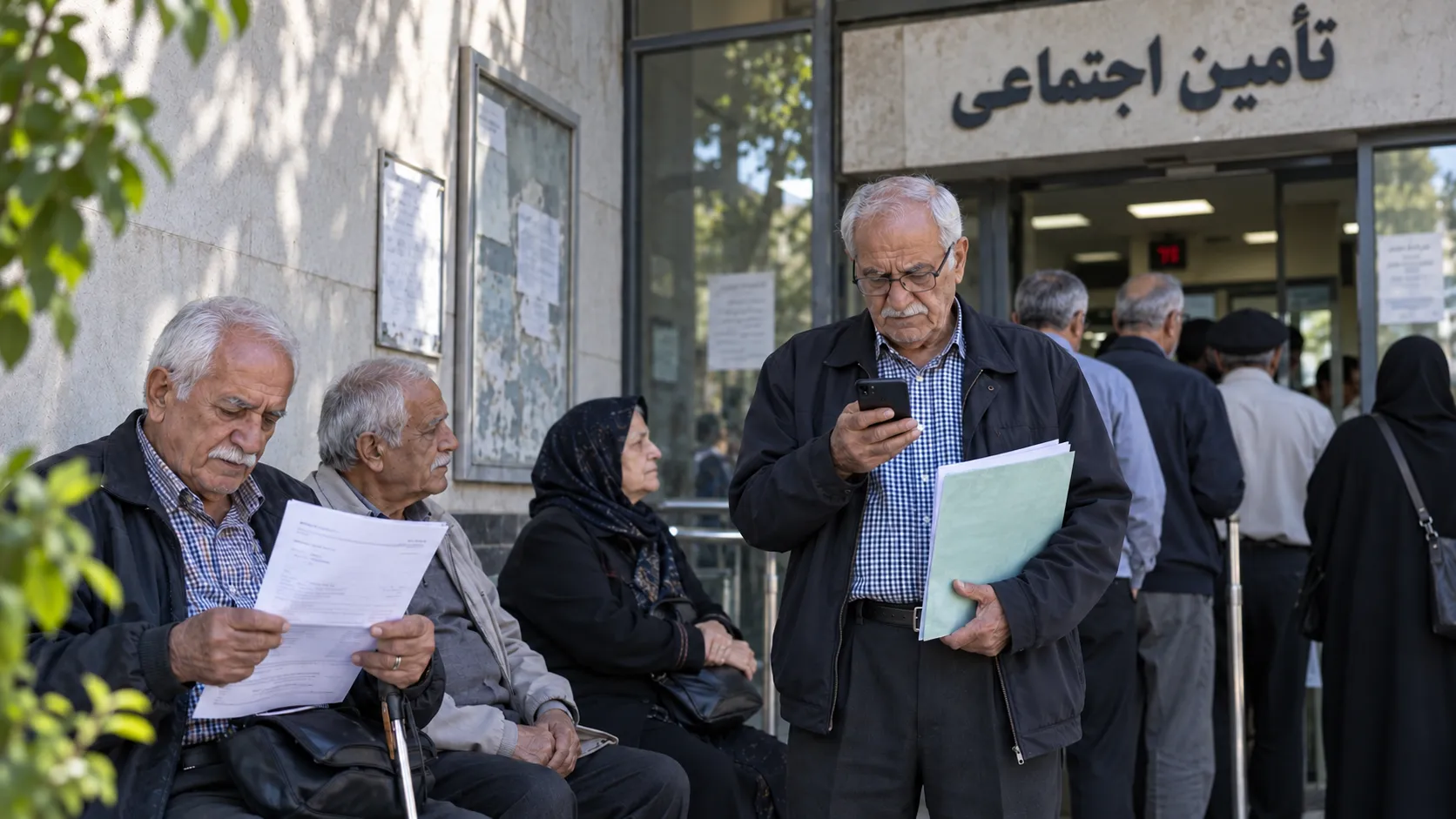 بازنشستگان تأمین اجتماعی