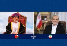 تأکید رئیس‌جمهوری ایران و سلطان عمان بر اهمیت تداوم رایزنی‌های دیپلماتیک