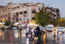 تداوم رگبار و رعد و برق در تهران تا فردا