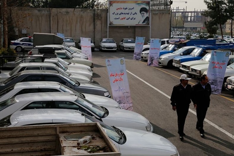 خودروهای توقیفی