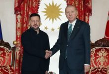 زلنسکی برای دیدار با اردوغان وارد استانبول شد